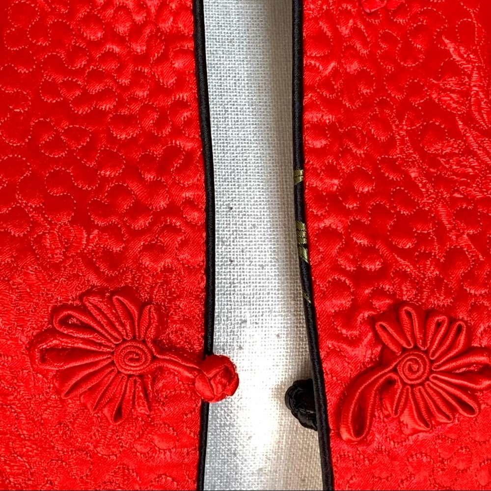 Reversible Embroidered Oriental Jacket/Blazers/M - image 6
